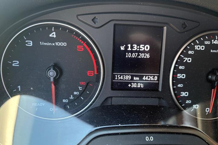 Sort Audi A3 fra 2016