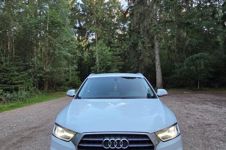 Hvid Audi Q3 fra 2018