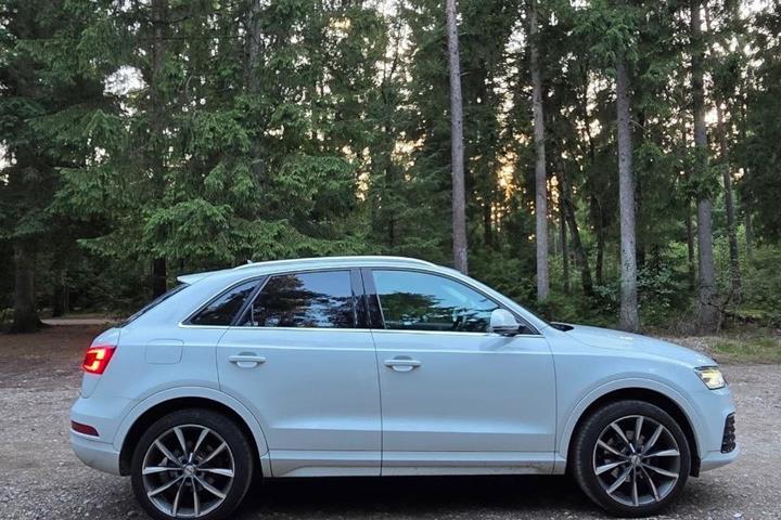 Hvid Audi Q3 fra 2018