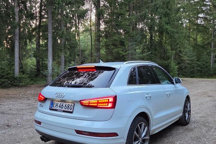 Hvid Audi Q3 fra 2018