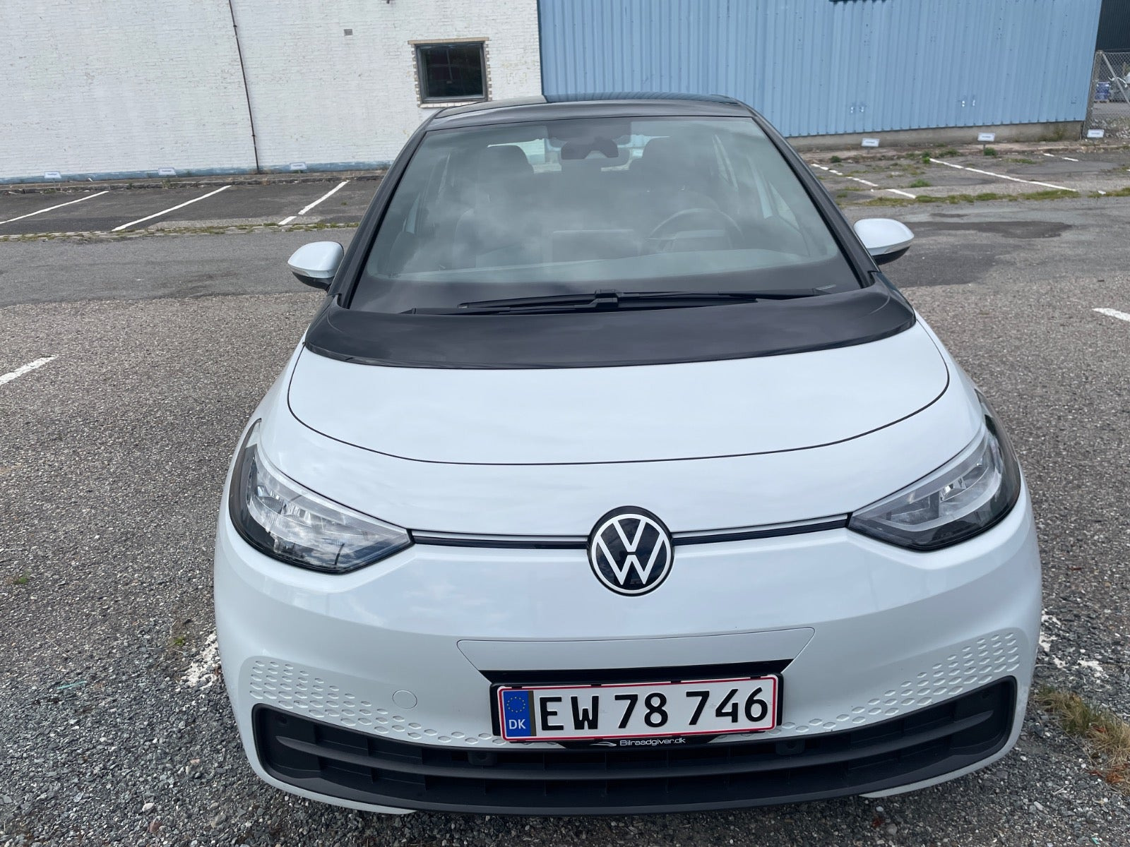 Hvid VW ID.3 fra 2021