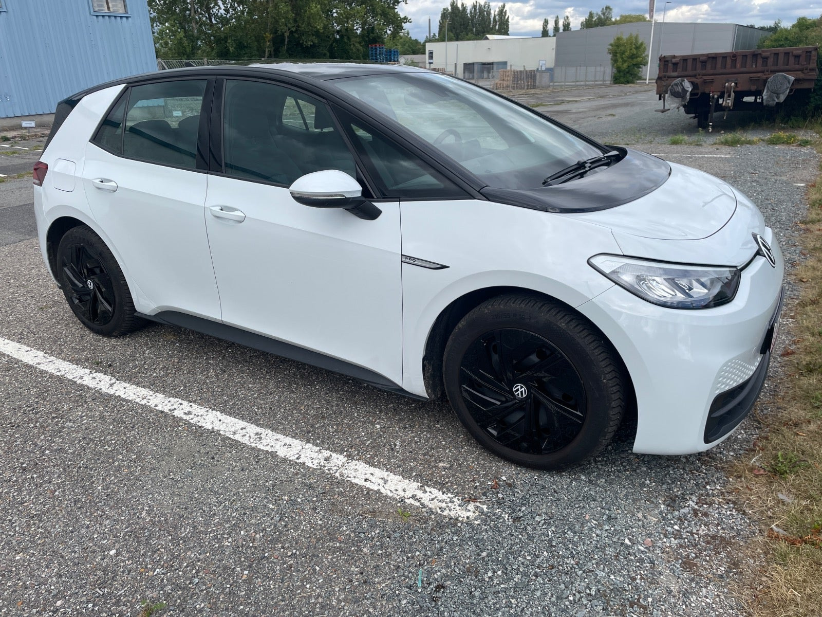 Hvid VW ID.3 fra 2021