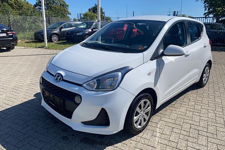 Hvid Hyundai i10 fra 2017