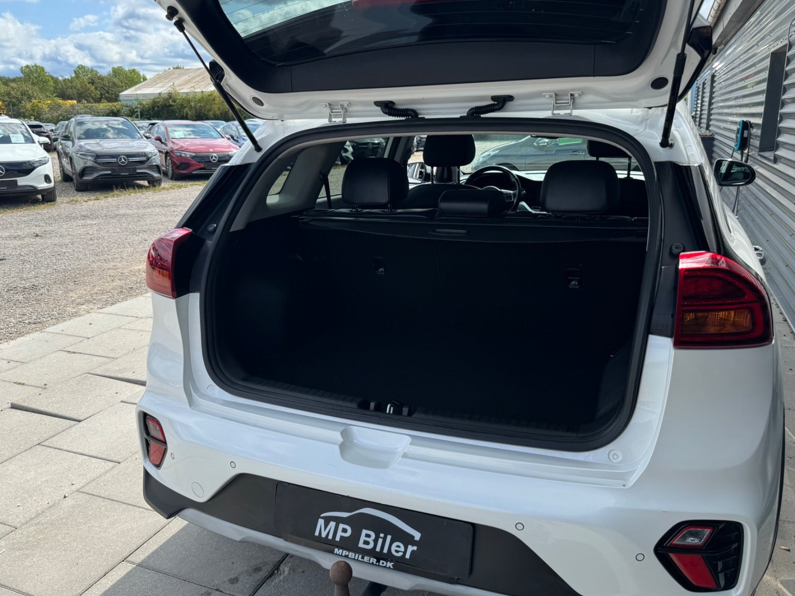 Hvid Kia Niro fra 2019
