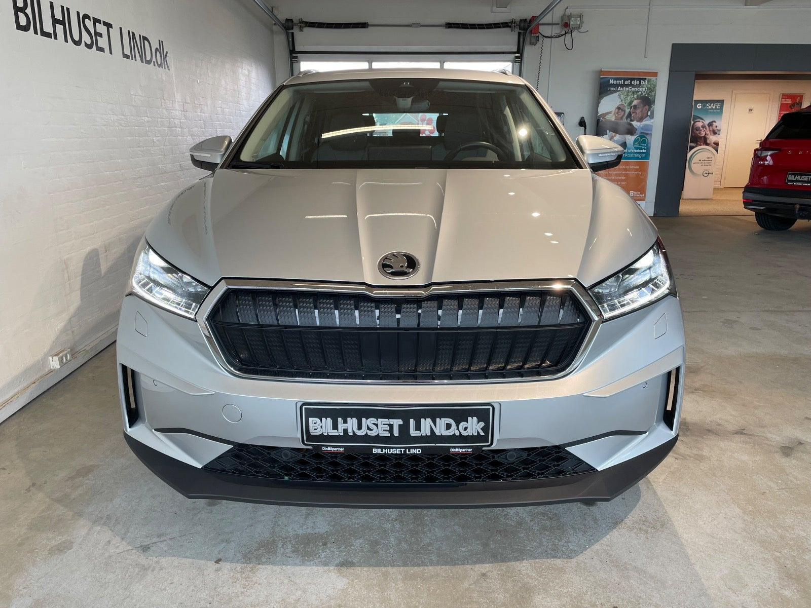 Sølv Skoda Enyaq fra 2023