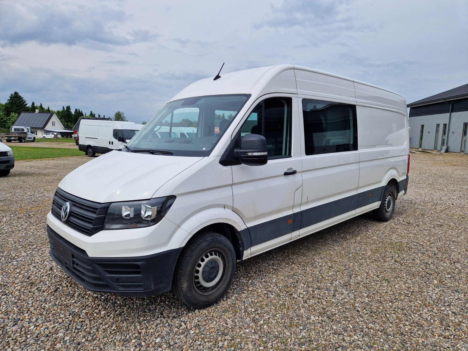 VW Crafter 35 2,0 TDi 177 Kassevogn L4H3 aut.