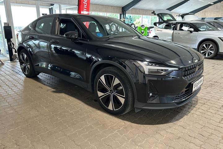 Sort Polestar 2 fra 2023
