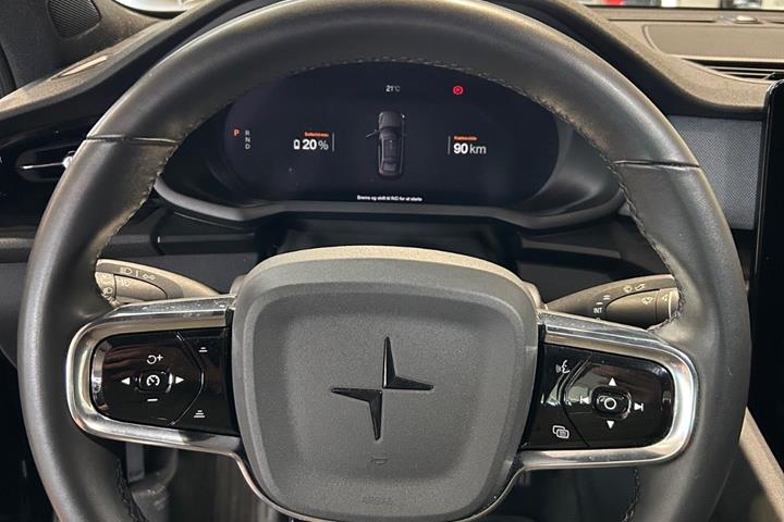 Sort Polestar 2 fra 2023