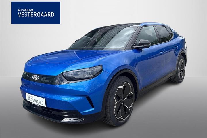 Blå Ford Capri fra 2025
