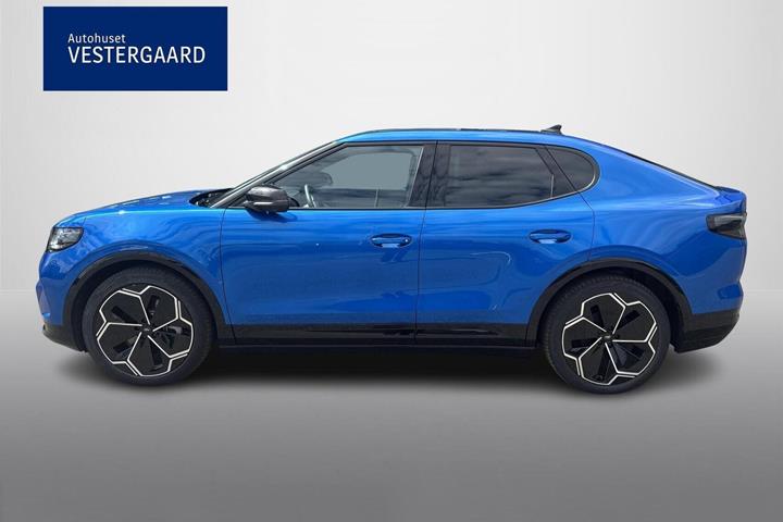 Blå Ford Capri fra 2025