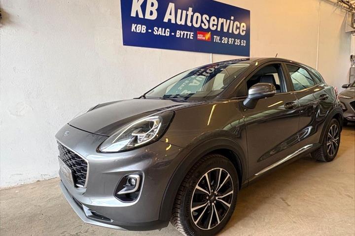 Grå Ford Puma fra 2021