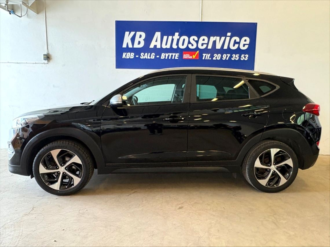 Sort Hyundai Tucson fra 2017