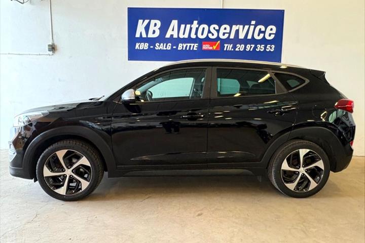 Sort Hyundai Tucson fra 2017