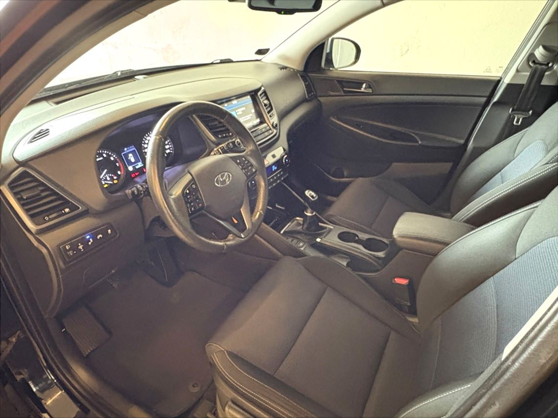 Sort Hyundai Tucson fra 2017