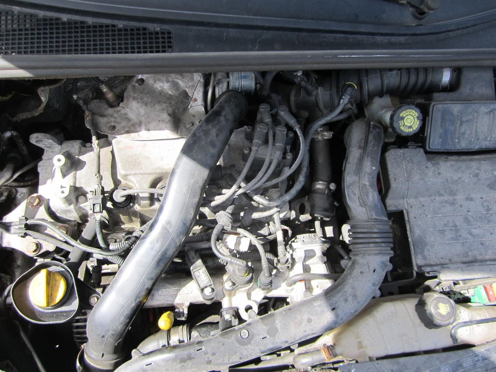 Hvid Renault Clio fra 2012