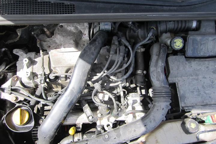 Hvid Renault Clio fra 2012