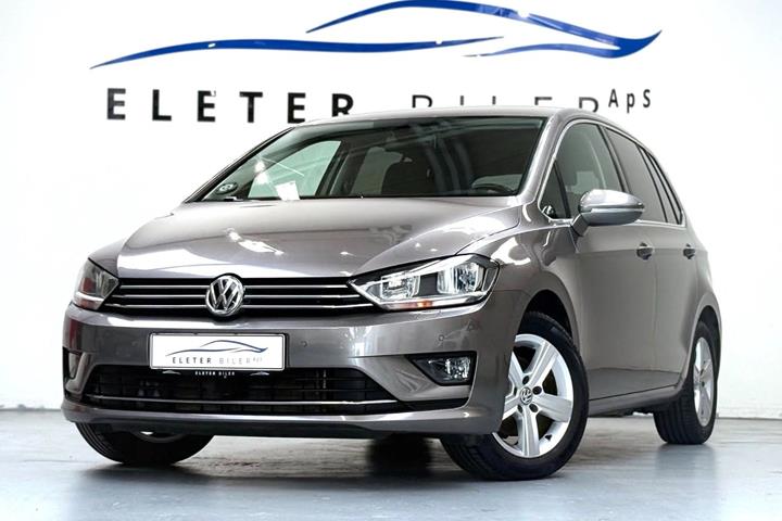 Sort VW Golf Sportsvan fra 2016