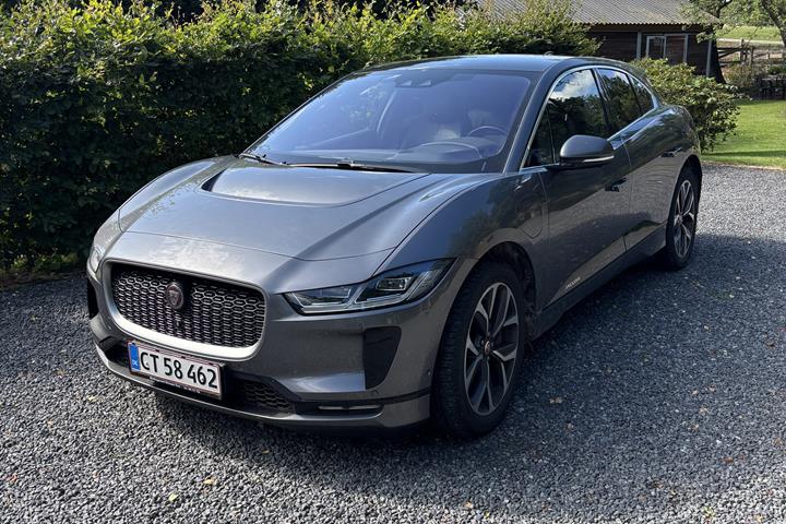 Grå Jaguar I-Pace fra 2019
