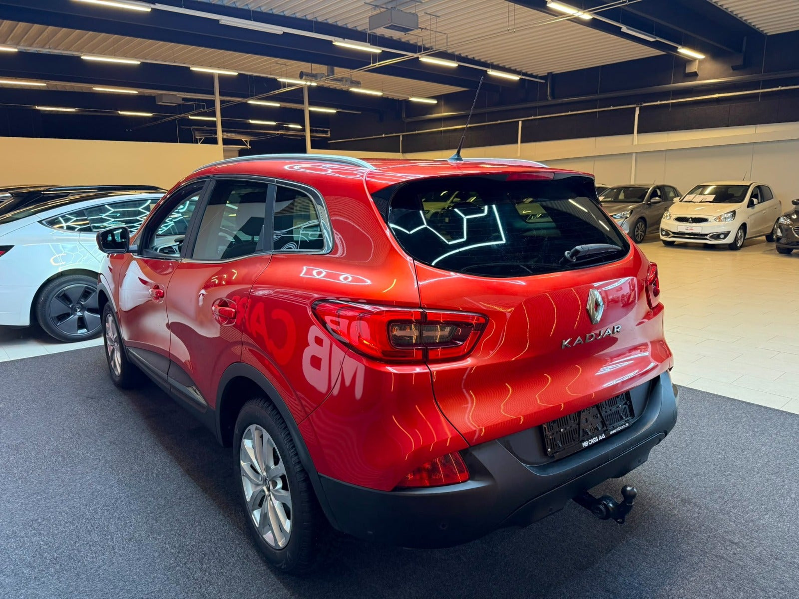 Rød Renault Kadjar fra 2016