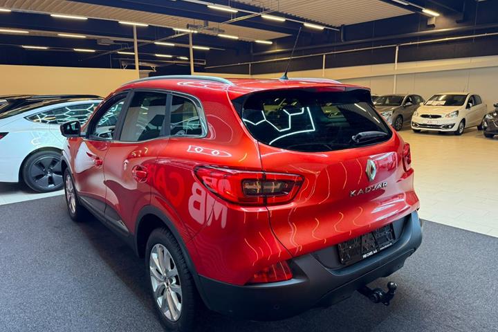 Rød Renault Kadjar fra 2016