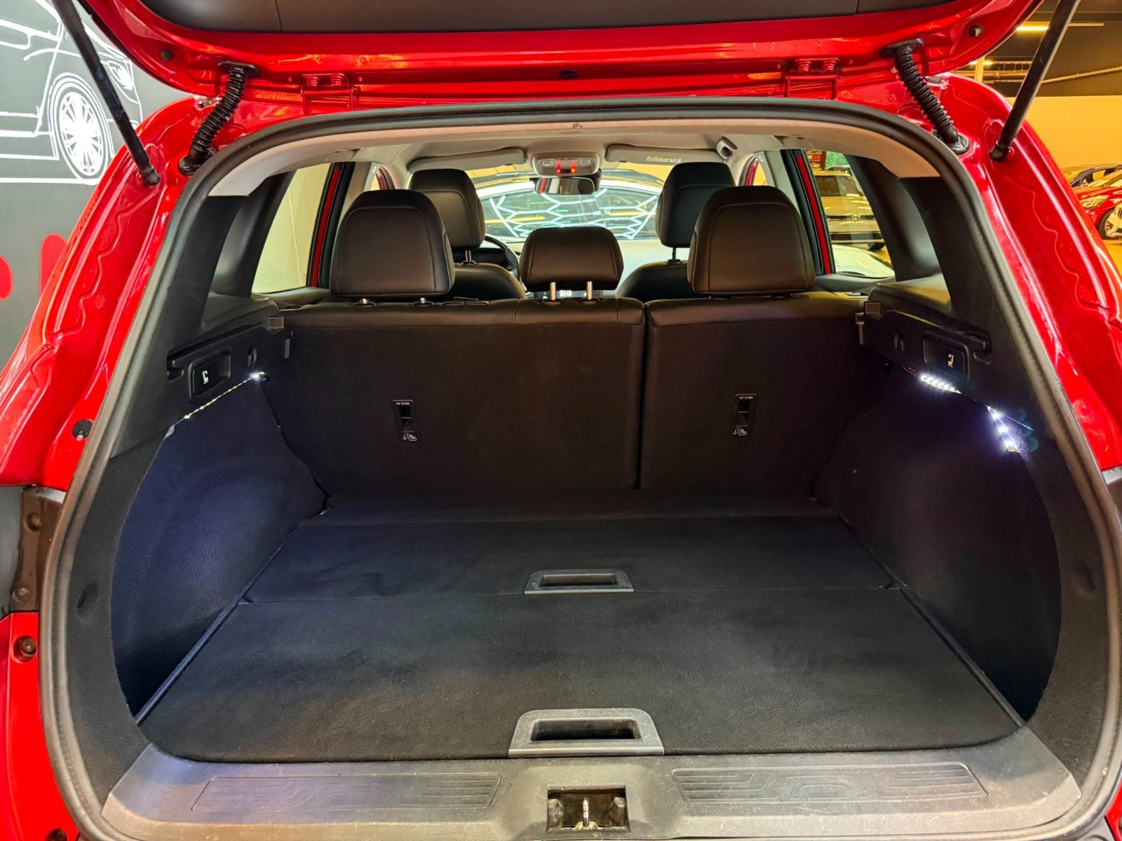 Rød Renault Kadjar fra 2016