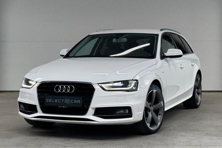 Hvid Audi A4 fra 2015