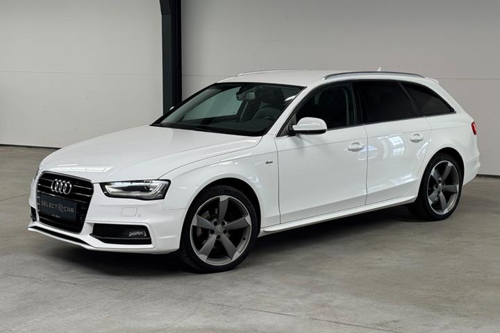 Hvid Audi A4 fra 2015