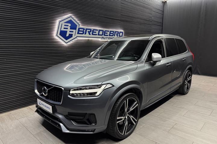 Grå Volvo XC90 fra 2019
