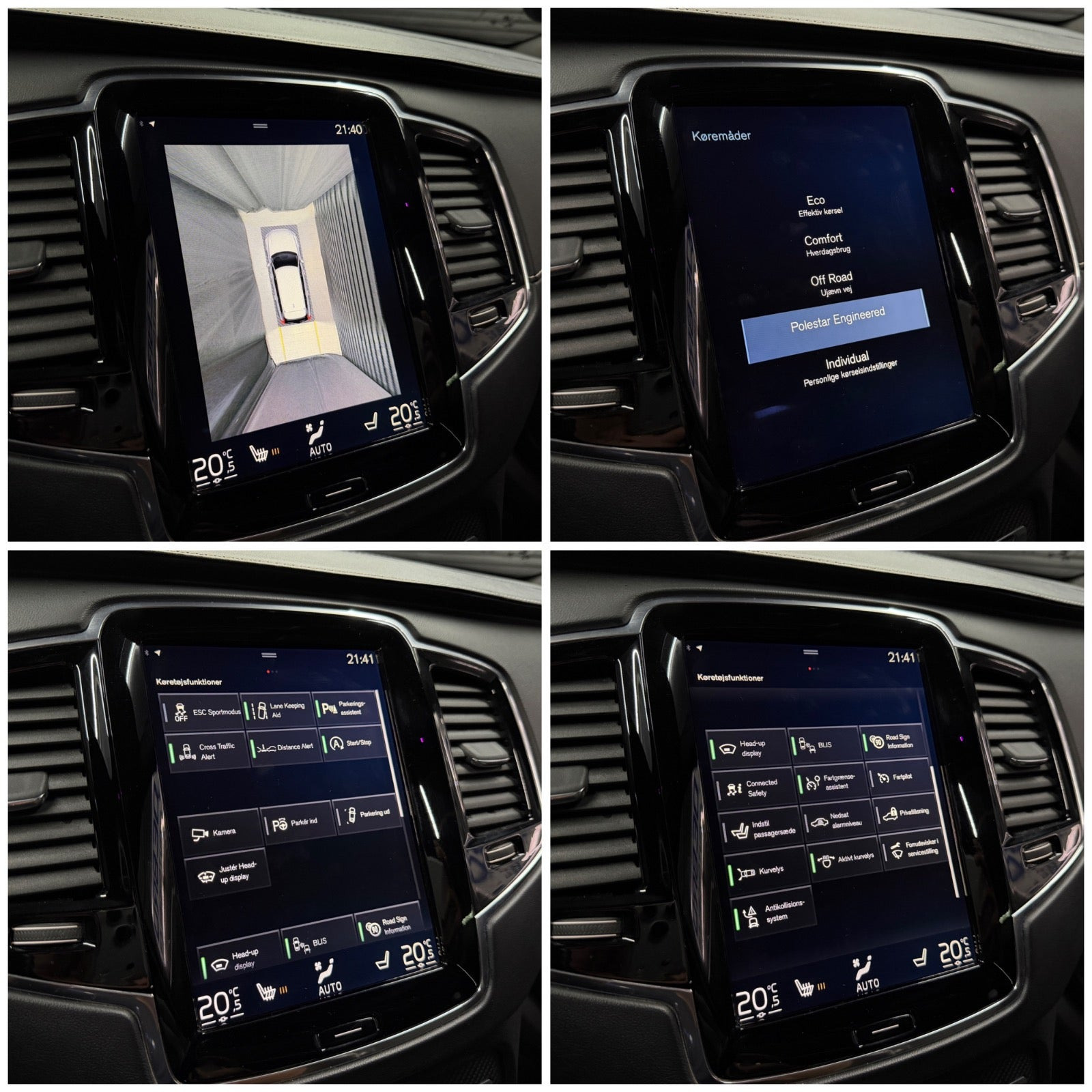 Hvid Volvo XC90 fra 2016
