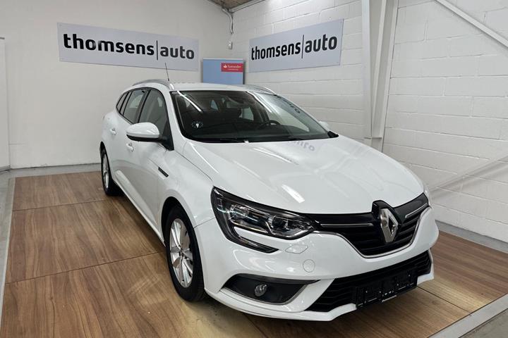Hvid Renault Megane IV fra 2019