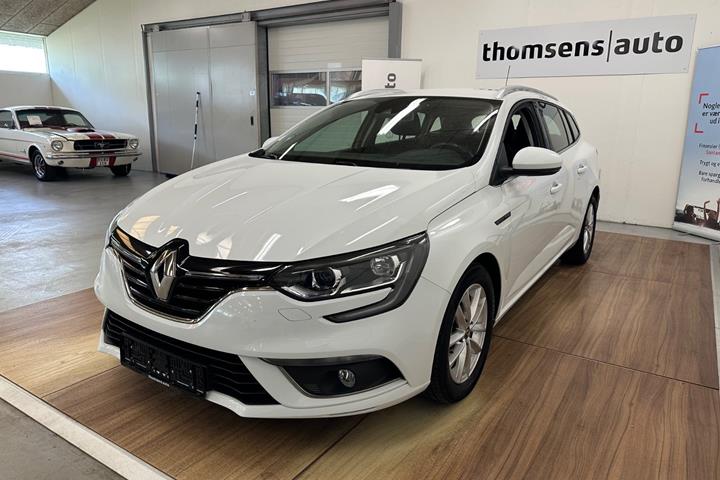 Hvid Renault Megane IV fra 2019