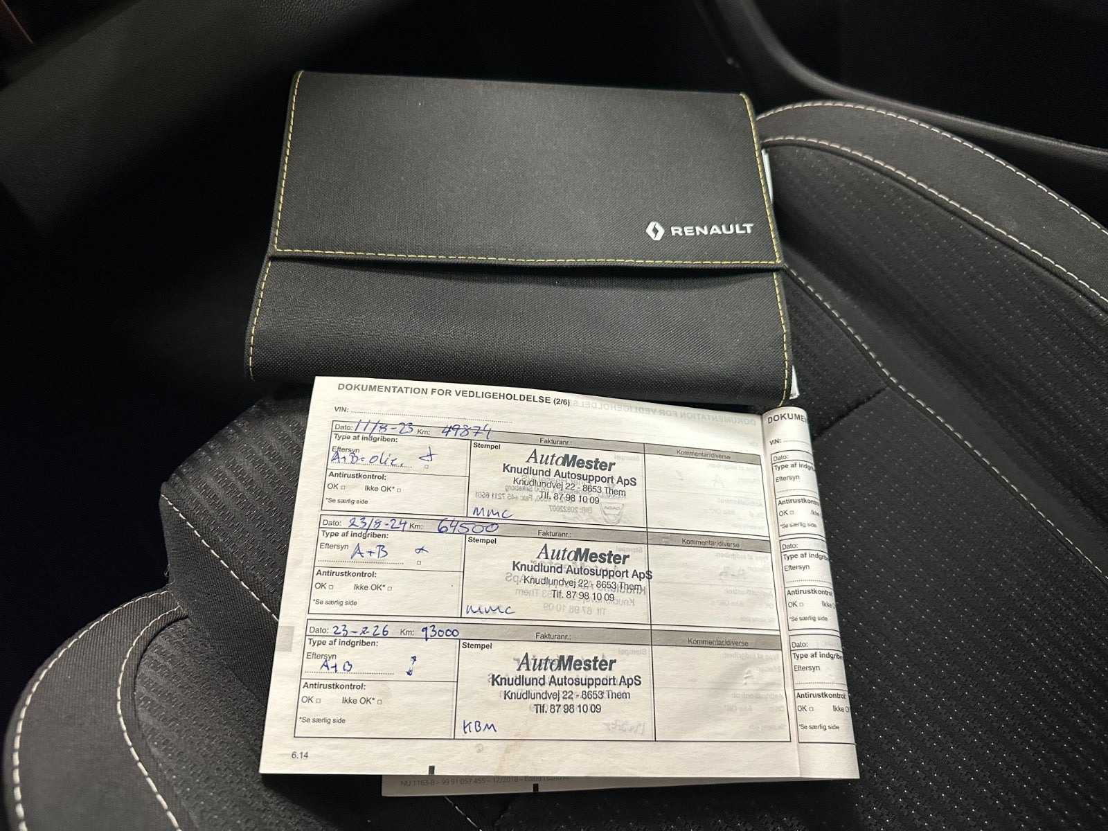 Hvid Renault Megane IV fra 2019