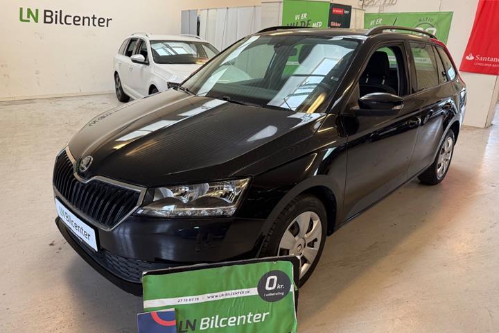 Sort Skoda Fabia fra 2020