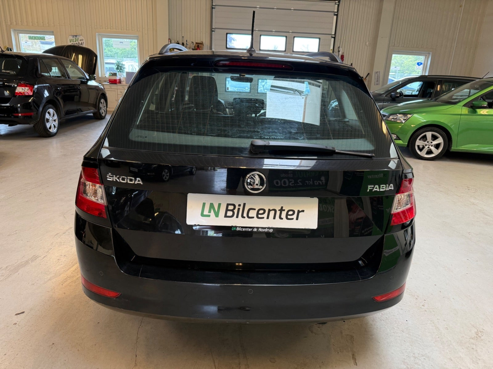 Sort Skoda Fabia fra 2020