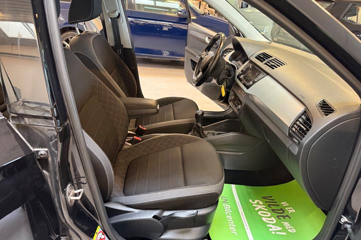 Sort Skoda Fabia fra 2020