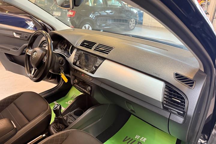 Sort Skoda Fabia fra 2020