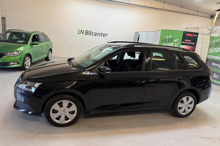 Sort Skoda Fabia fra 2020