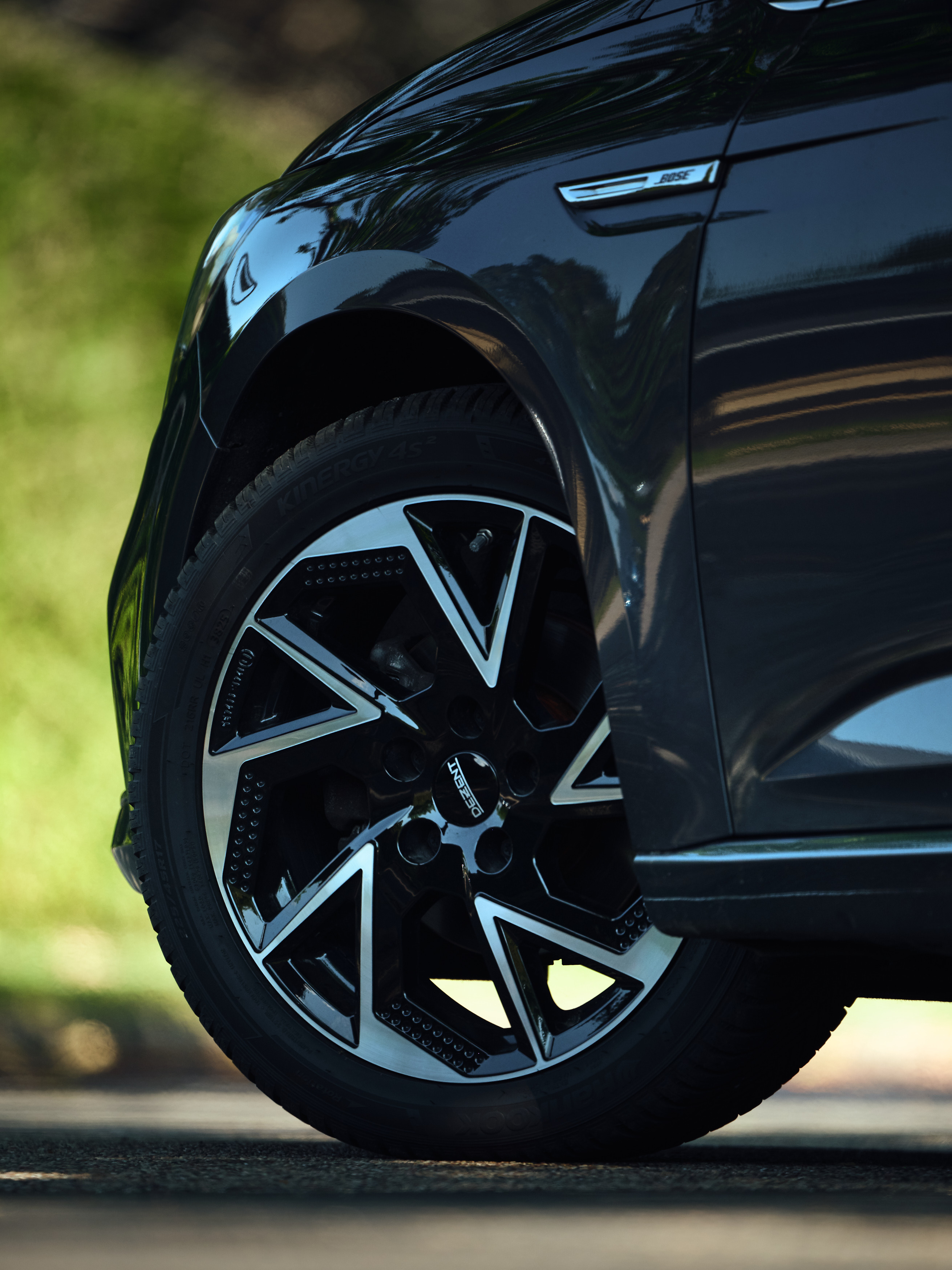 Blå Renault Mégane fra 2018