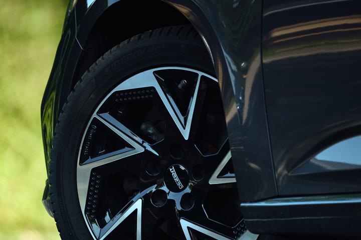 Blå Renault Mégane fra 2018