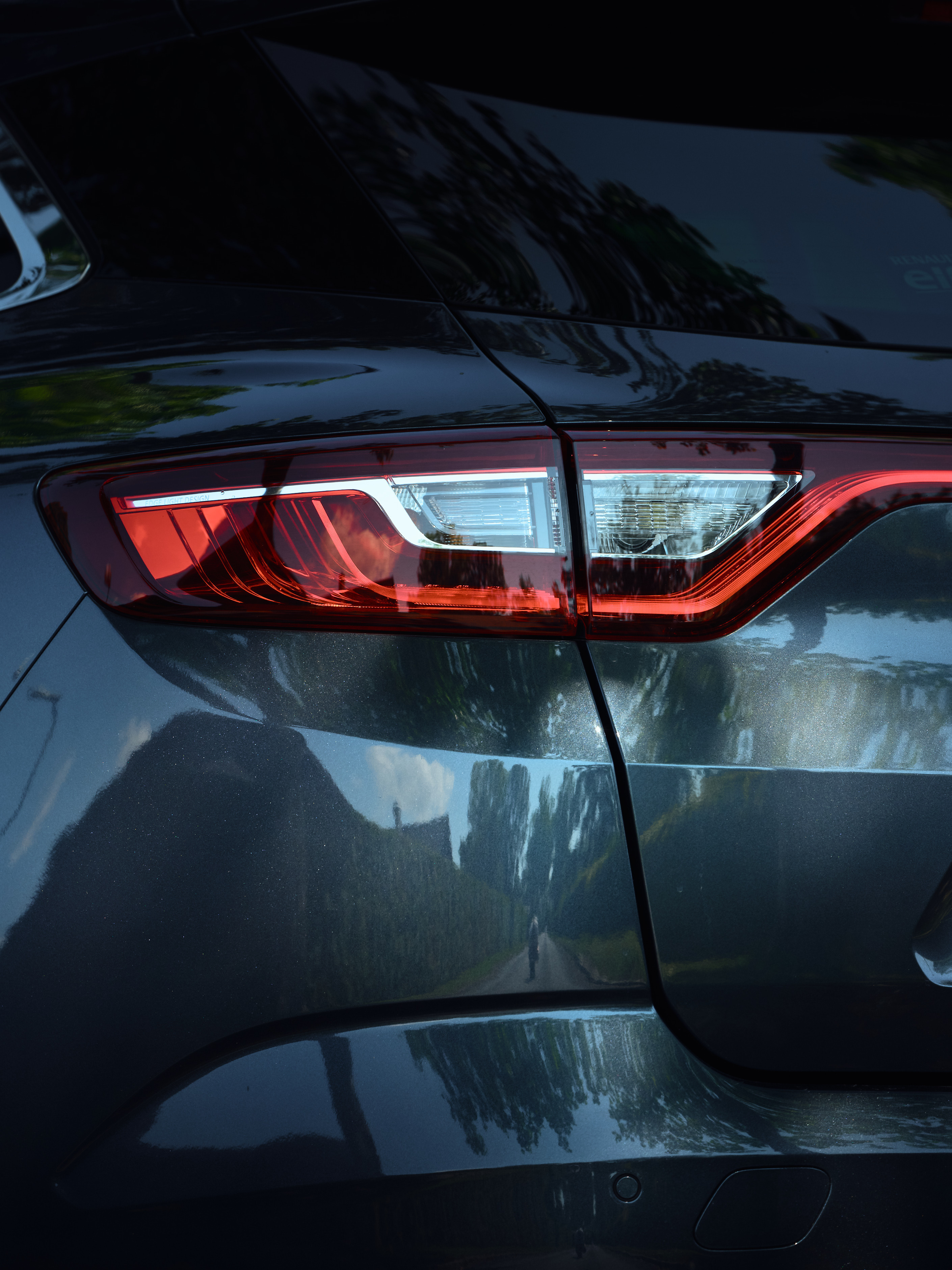 Blå Renault Mégane fra 2018
