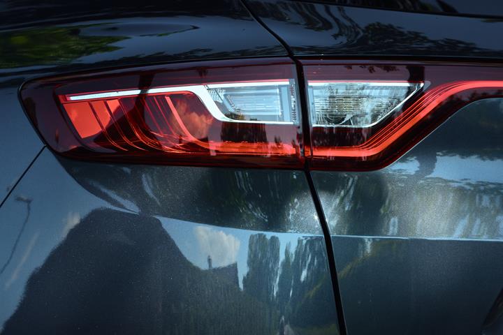 Blå Renault Mégane fra 2018