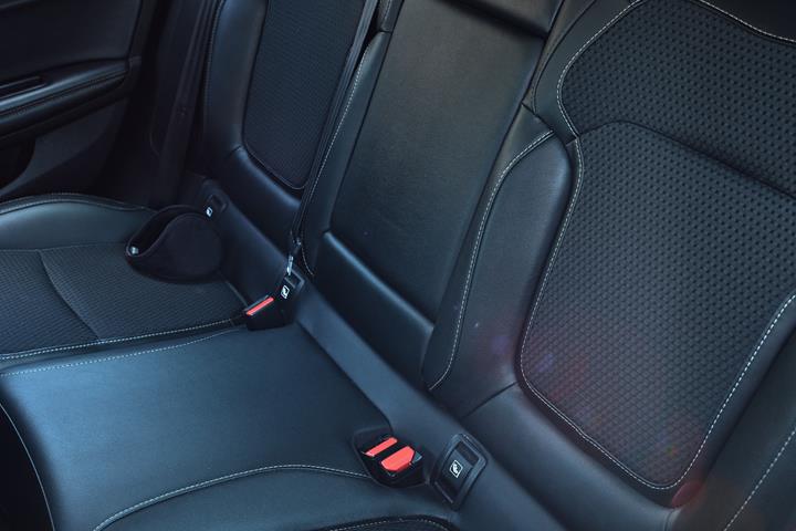 Blå Renault Mégane fra 2018