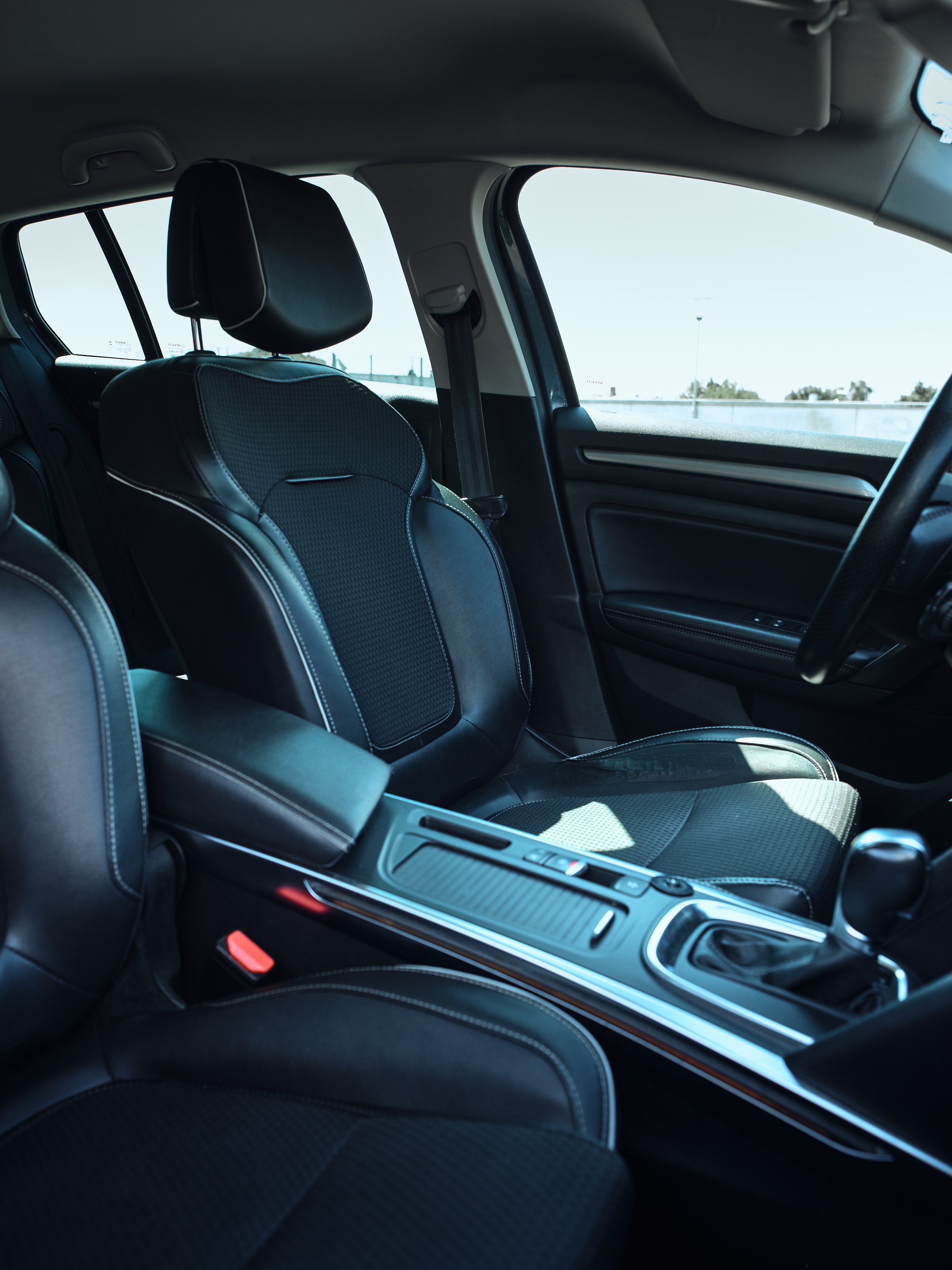 Blå Renault Mégane fra 2018