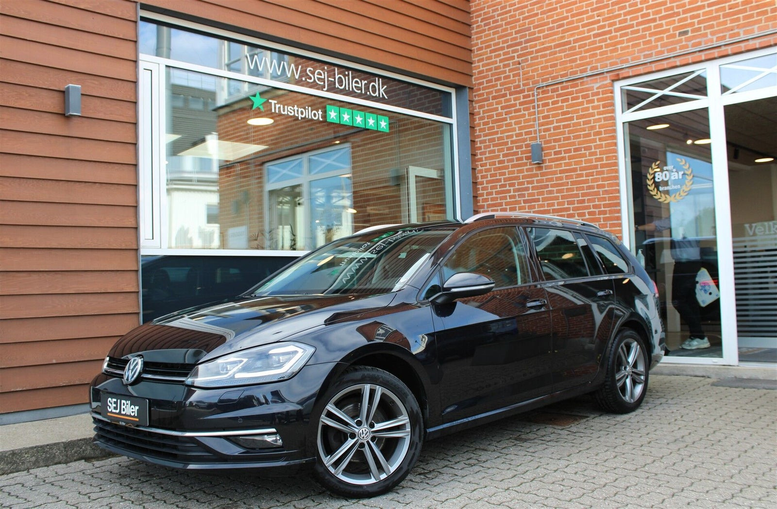 Sort VW Golf VII fra 2018