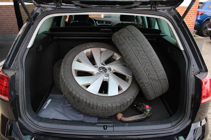 Sort VW Golf VII fra 2018