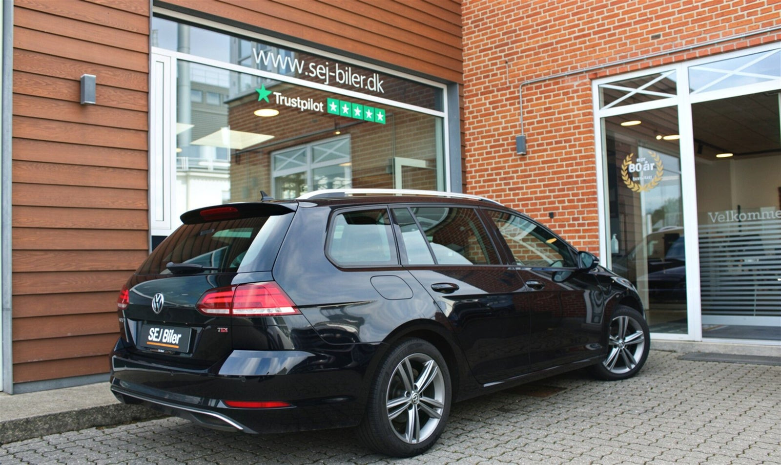 Sort VW Golf VII fra 2018