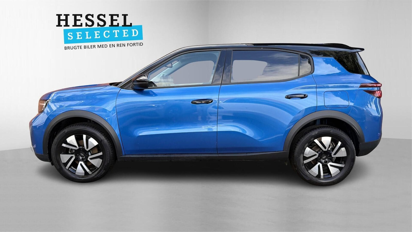 Blå Opel Frontera fra 2025