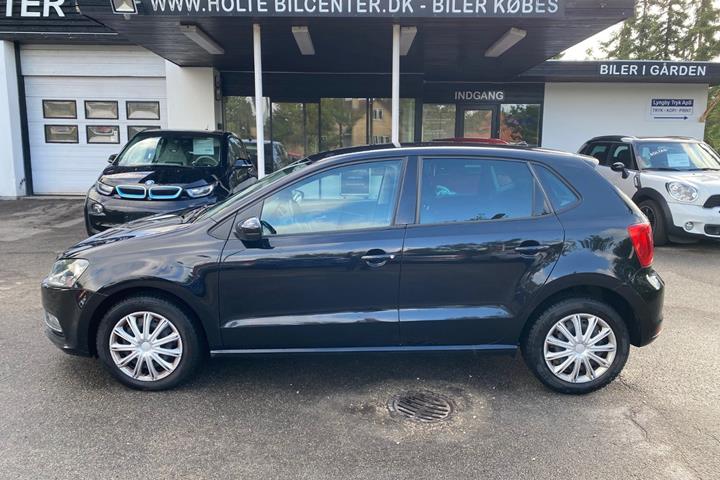 Sort VW Polo fra 2015