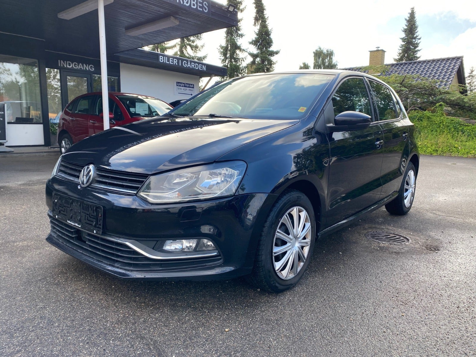 Sort VW Polo fra 2015