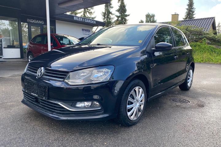 Sort VW Polo fra 2015